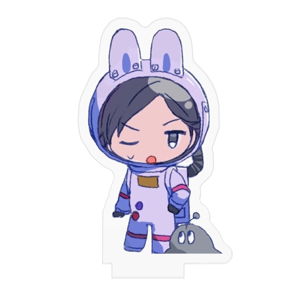総理倶楽部 宇宙服アクリルスタンド (山縣)