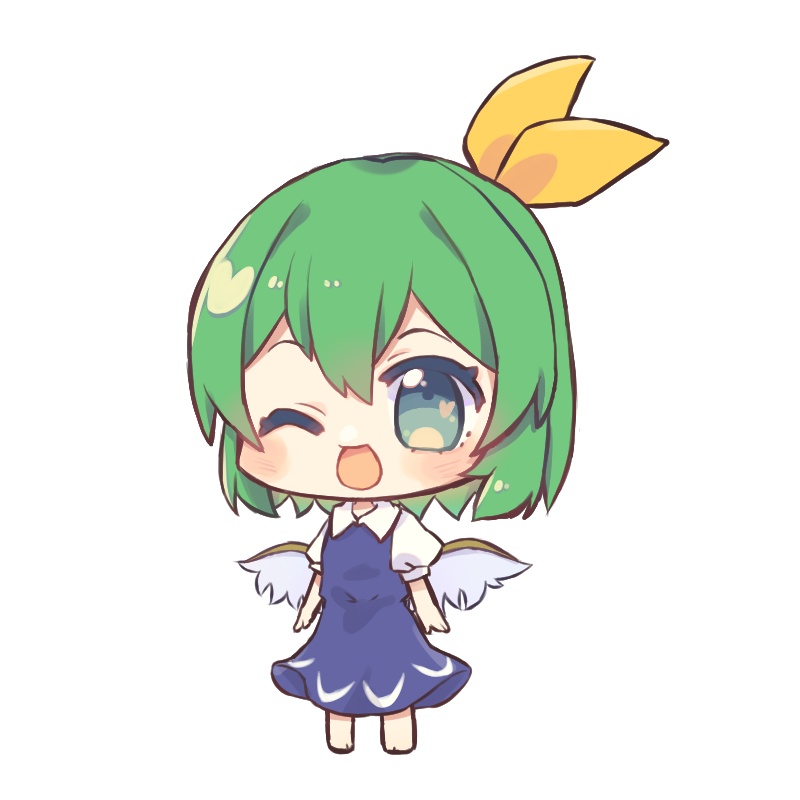ちゃこ式ゆっくり大妖精立ち絵素材