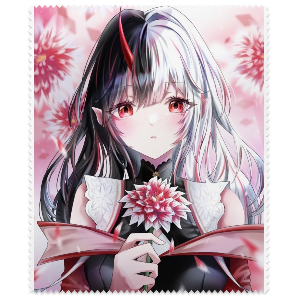 ダリアのメガネ拭き