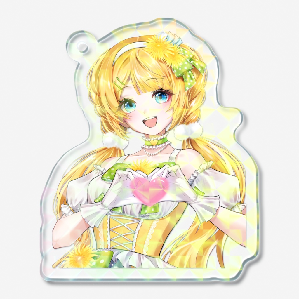 ヒラルン☆ホログラムアクリルキーホルダー