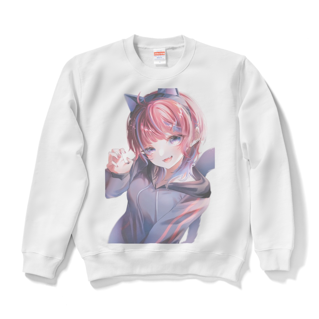 猫田うるスウェット(ホワイト)