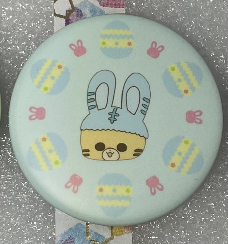 トラネコちゃん缶バッジ_イースター