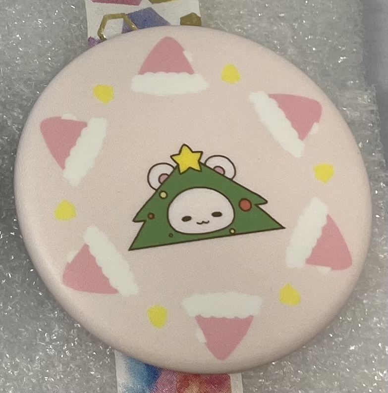 ネズミちゃん缶バッジ_クリスマス