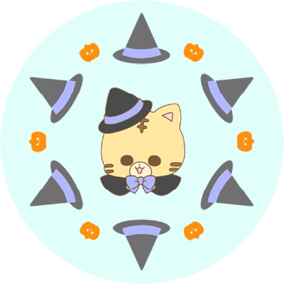 シマリスくん缶バッジセット_ハロウィン