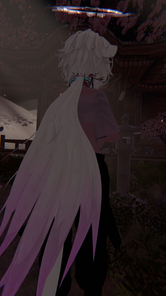 【Rusk想定】ロングポニーテール