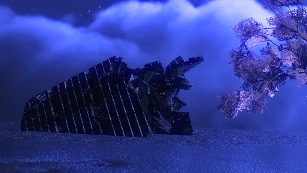 【外観】崩壊したビル・廃墟