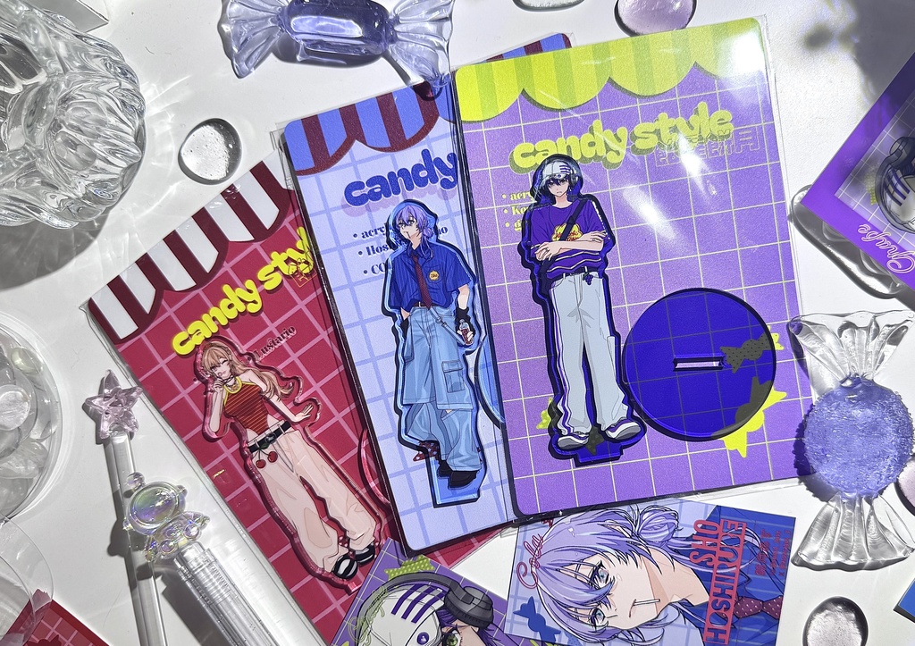 〖追加販売〗キャンディモチーフアクスタ