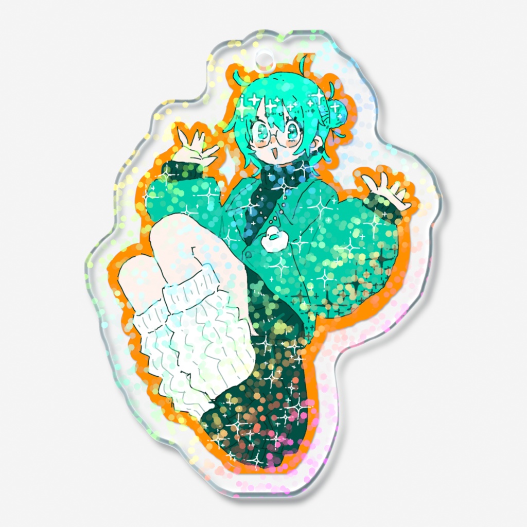 日記ちゃん（緑）（ホログラム）