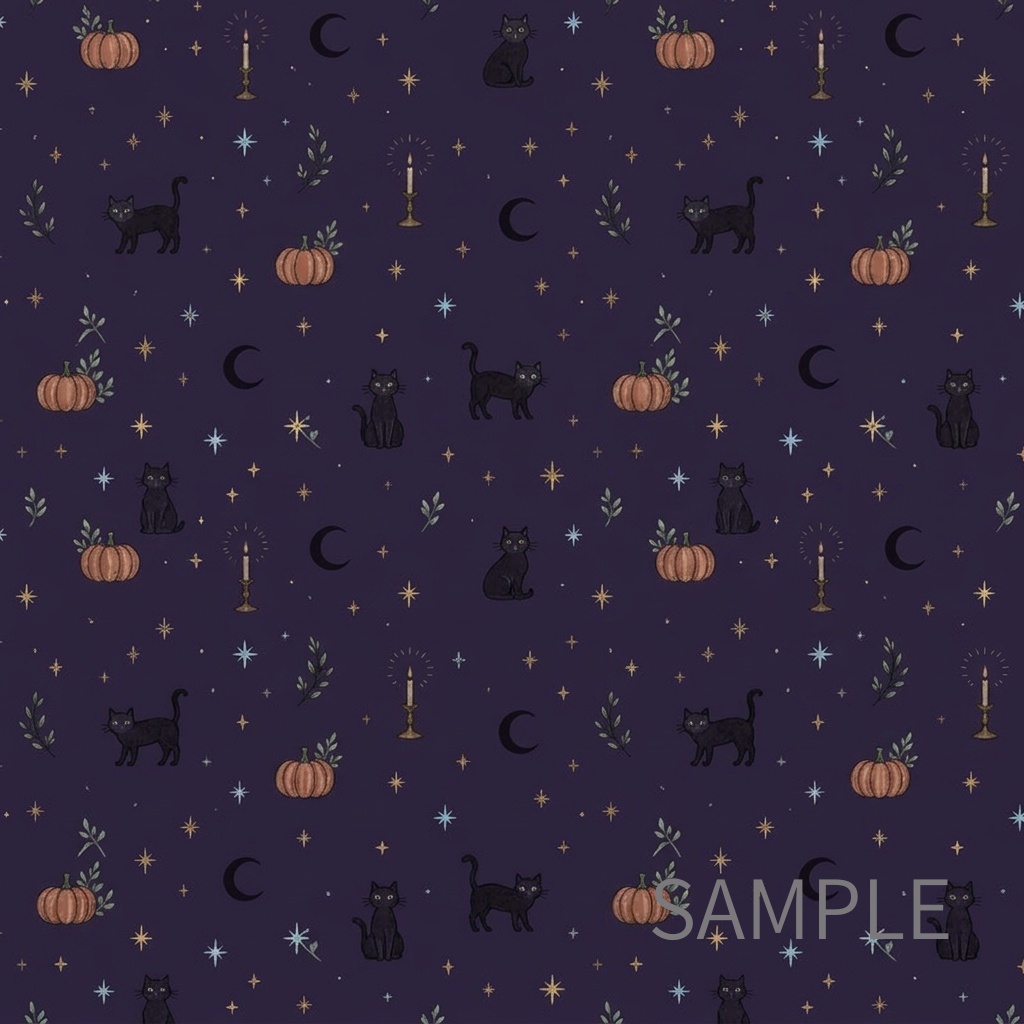 Halloween Digital Paper | ハロウィン デジタルペーパー 3色セット