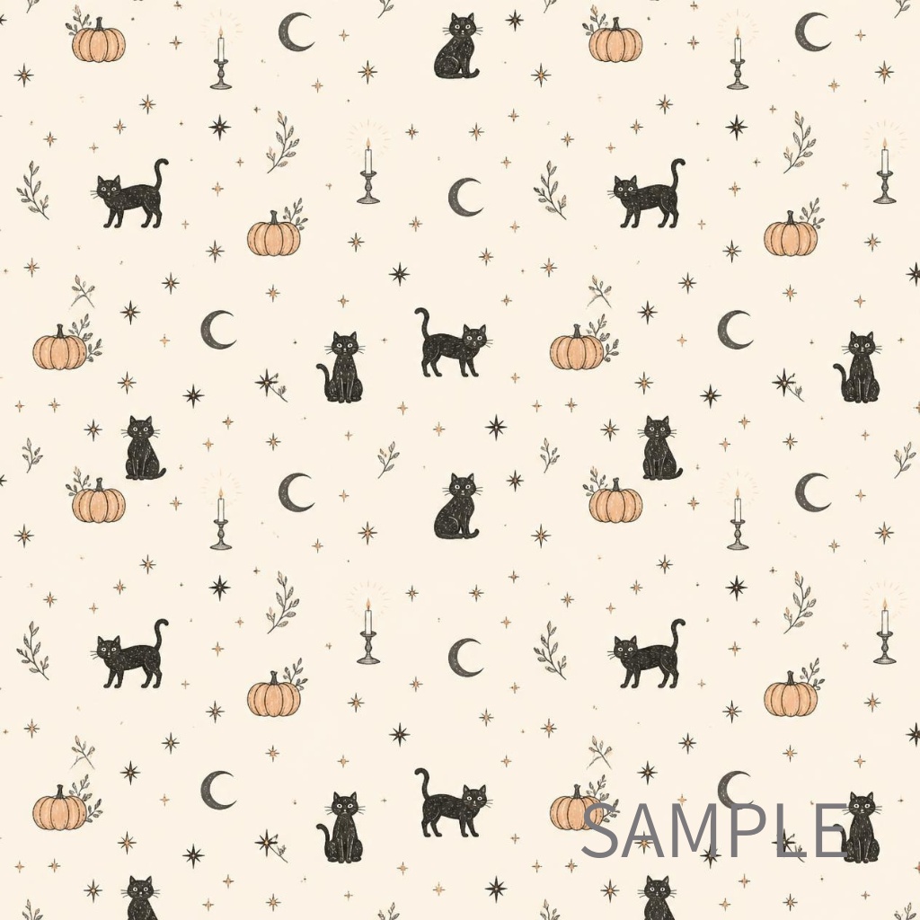 Halloween Digital Paper | ハロウィン デジタルペーパー 3色セット