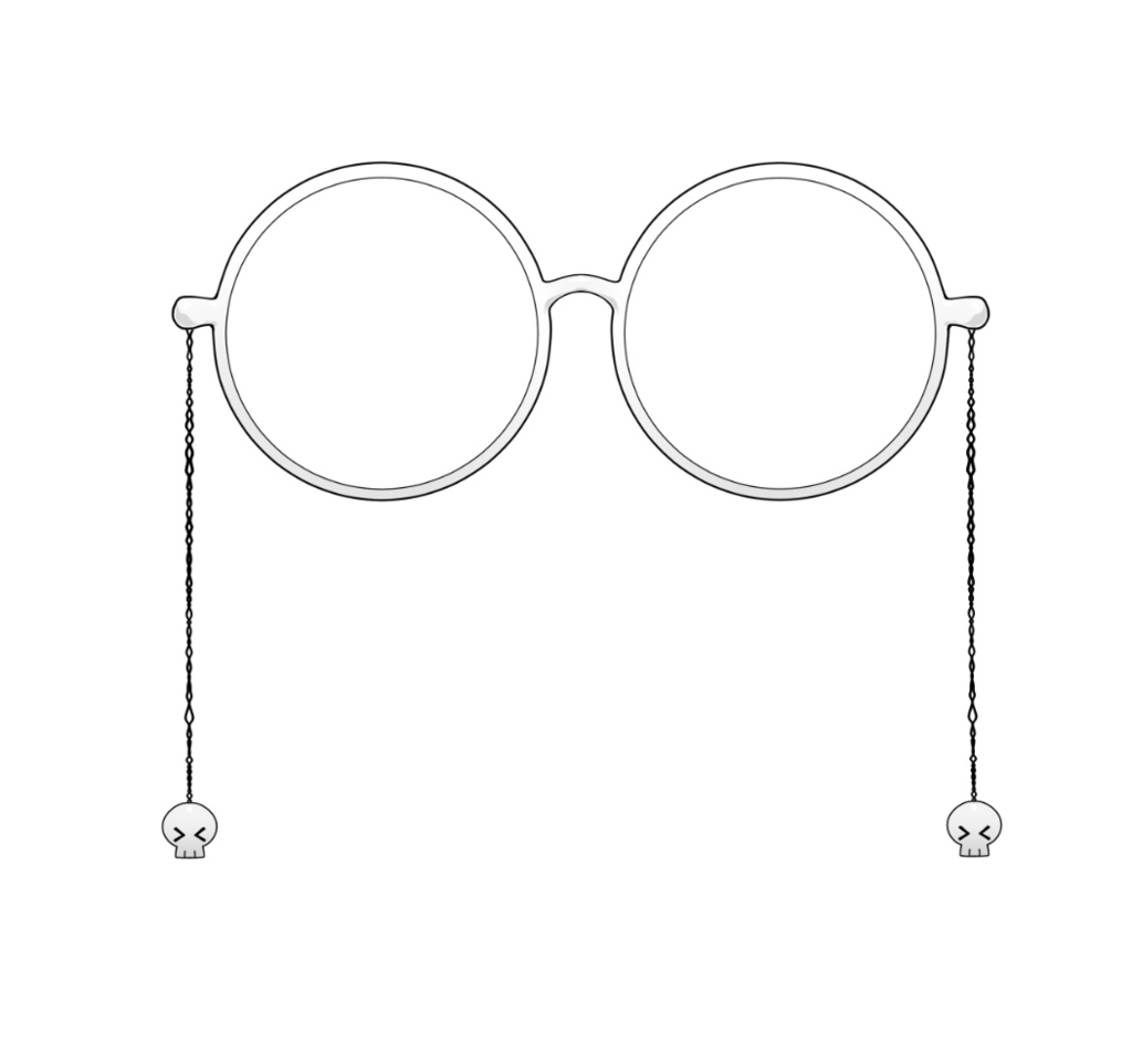 [Live2D Asset] Customize glasses _ Season OFF (~10/10)