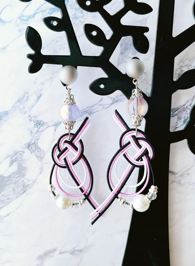 【無期迷途】菫イメージピアス