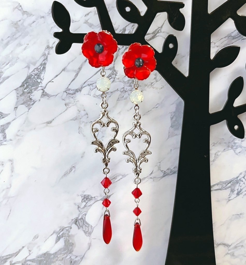 【無期迷途】コクリコイメージピアス