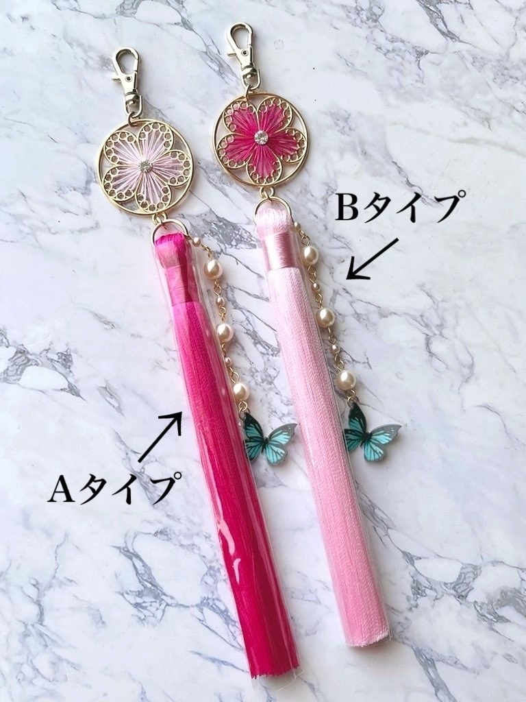 【無期迷途】菫(夢見草)イメージバッグチャーム