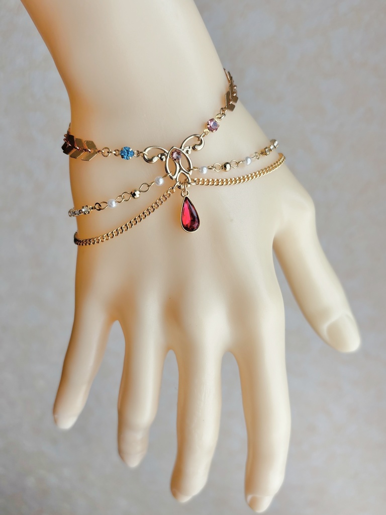 【無期迷途】エイレーネー(焔色響華)イメージブレスレット