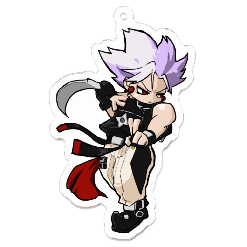 GGXrd版チップ＝ザナフ　デフォルメノーマルカラーアクリルキーホルダー