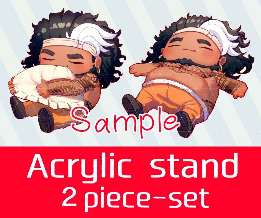 【一人一個限定】マウガ　食　ミニアクスタ　2種セット【One item per person】
