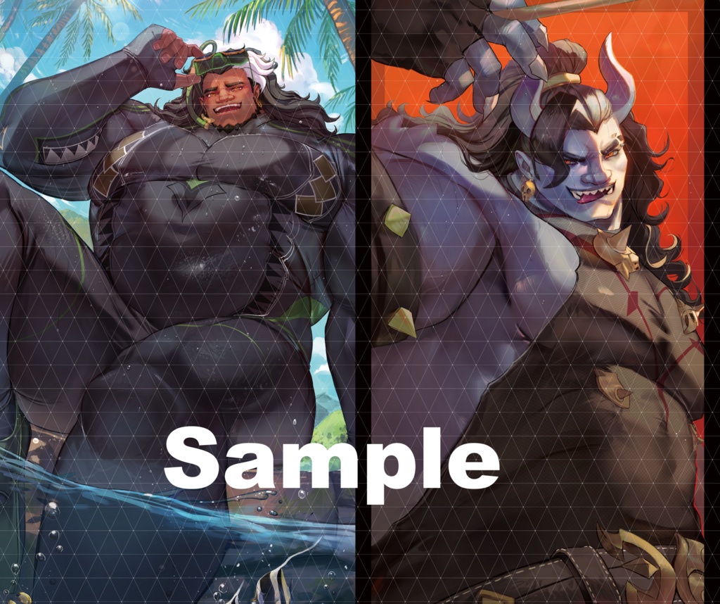 【一人一個限定】Scorcher/ Mauga Fan art book 【One item per person】