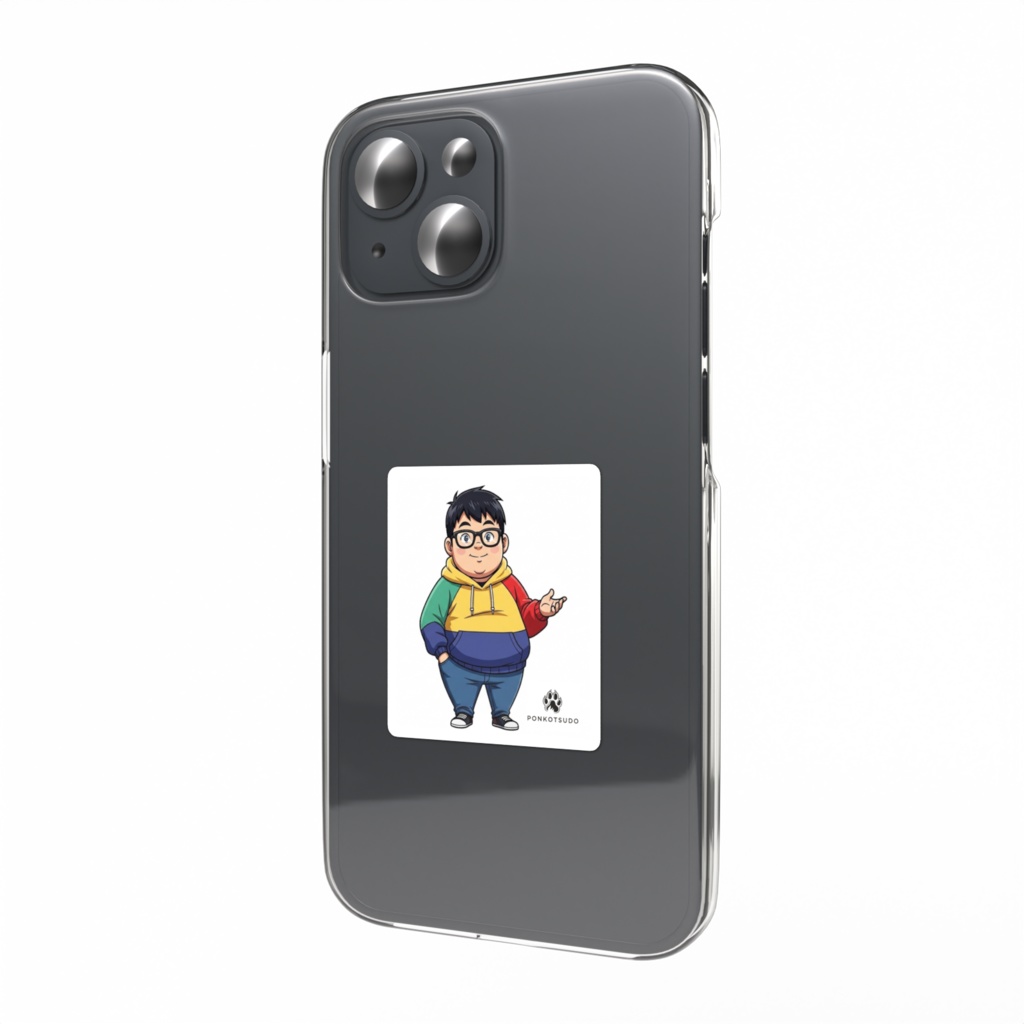 ぽん太のスマホステッカー