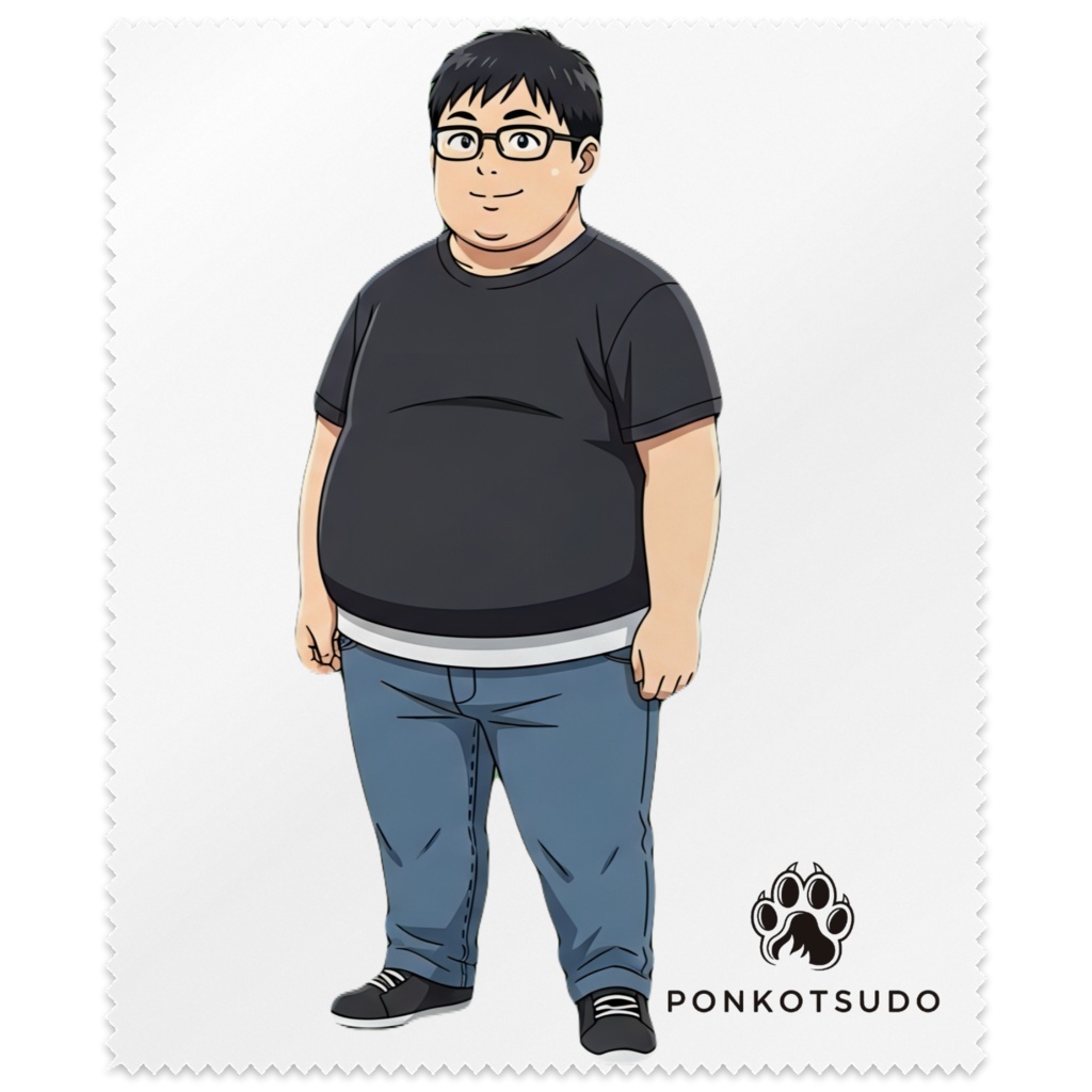 ぽん太のメガネ拭き