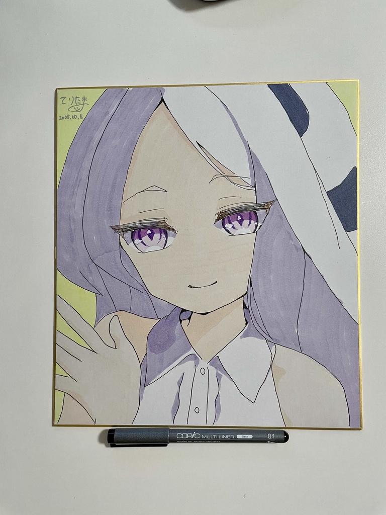【せんアカ14】色紙（大） 空崎ヒナ