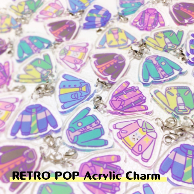 RETRO POP アクリルチャーム