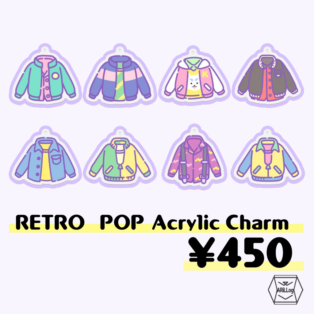 RETRO POP　アクリルチャーム