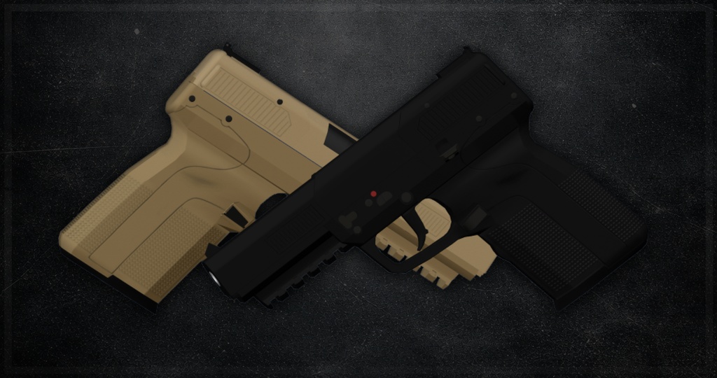 【VRChat想定】LWCP-57 5.7×28mm軽量戦闘拳銃