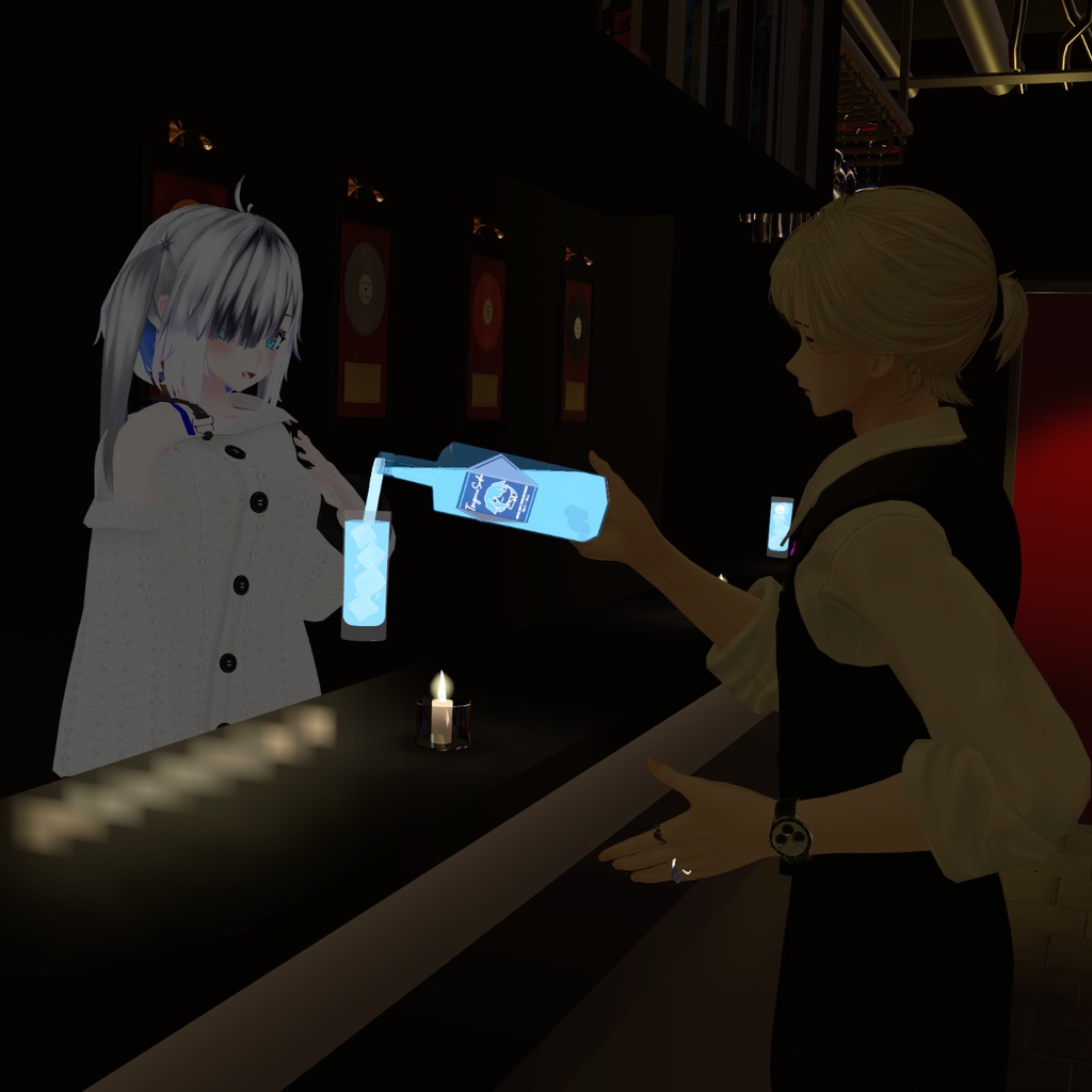 【VRChat想定】つがるソーダ【ワールド向け飲み物ギミック】