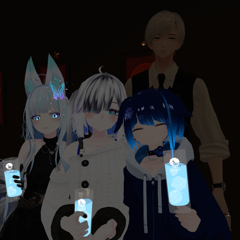 【VRChat想定】つがるソーダ【ワールド向け飲み物ギミック】