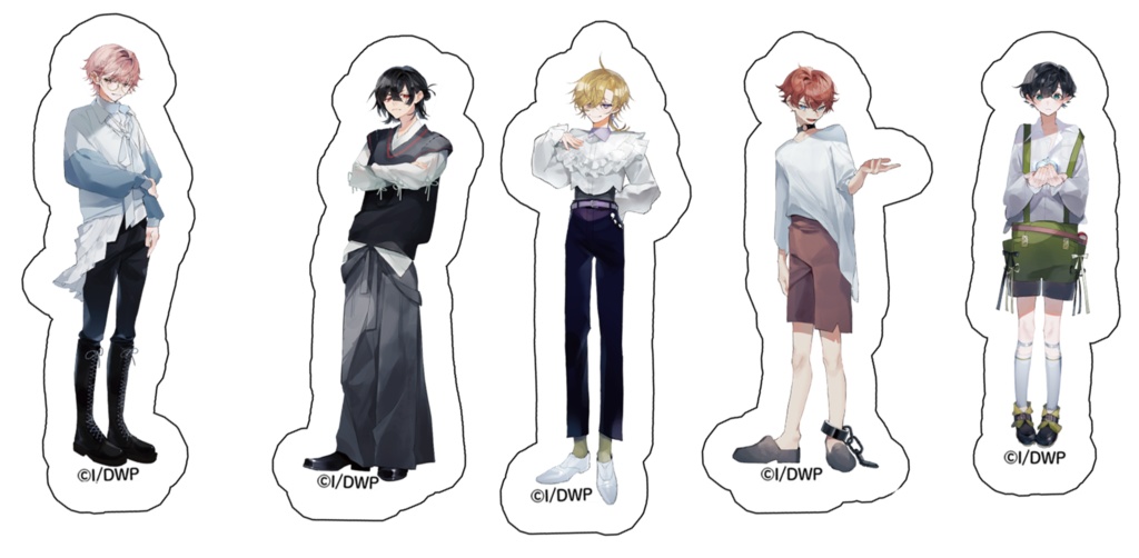 【フレークシール】等身