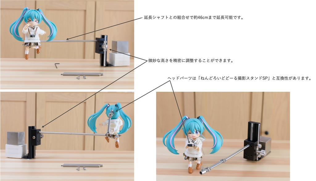 ねんどろいどどーる撮影タンク