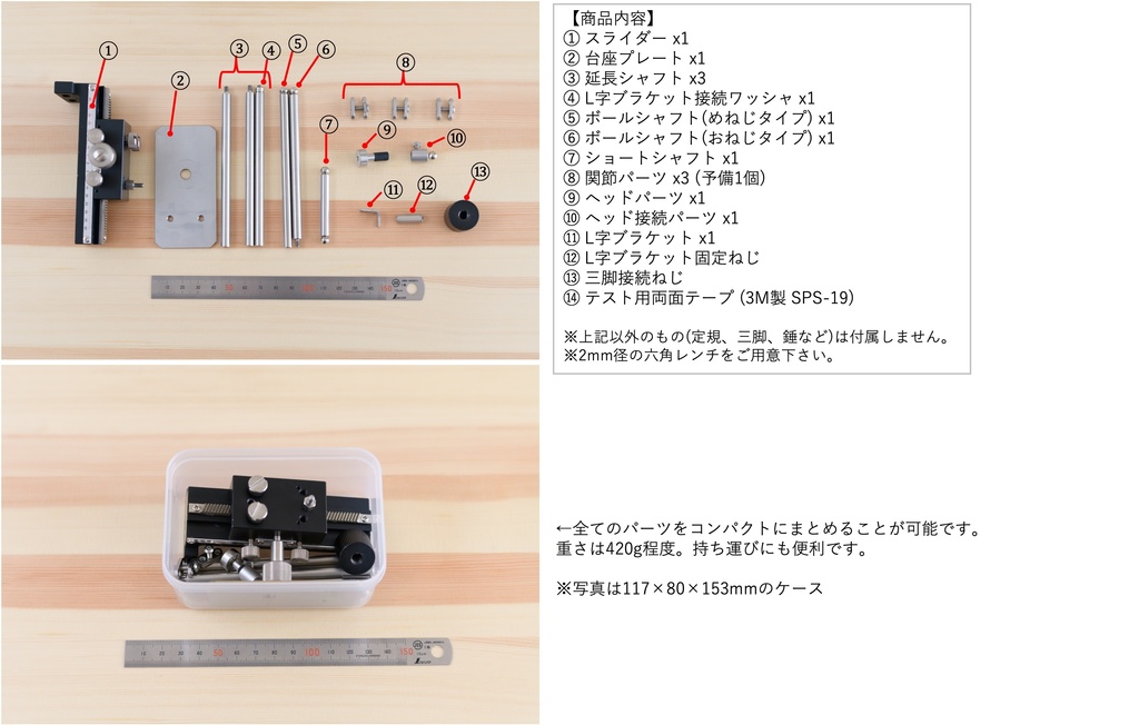 ねんどろいどどーる撮影タンク