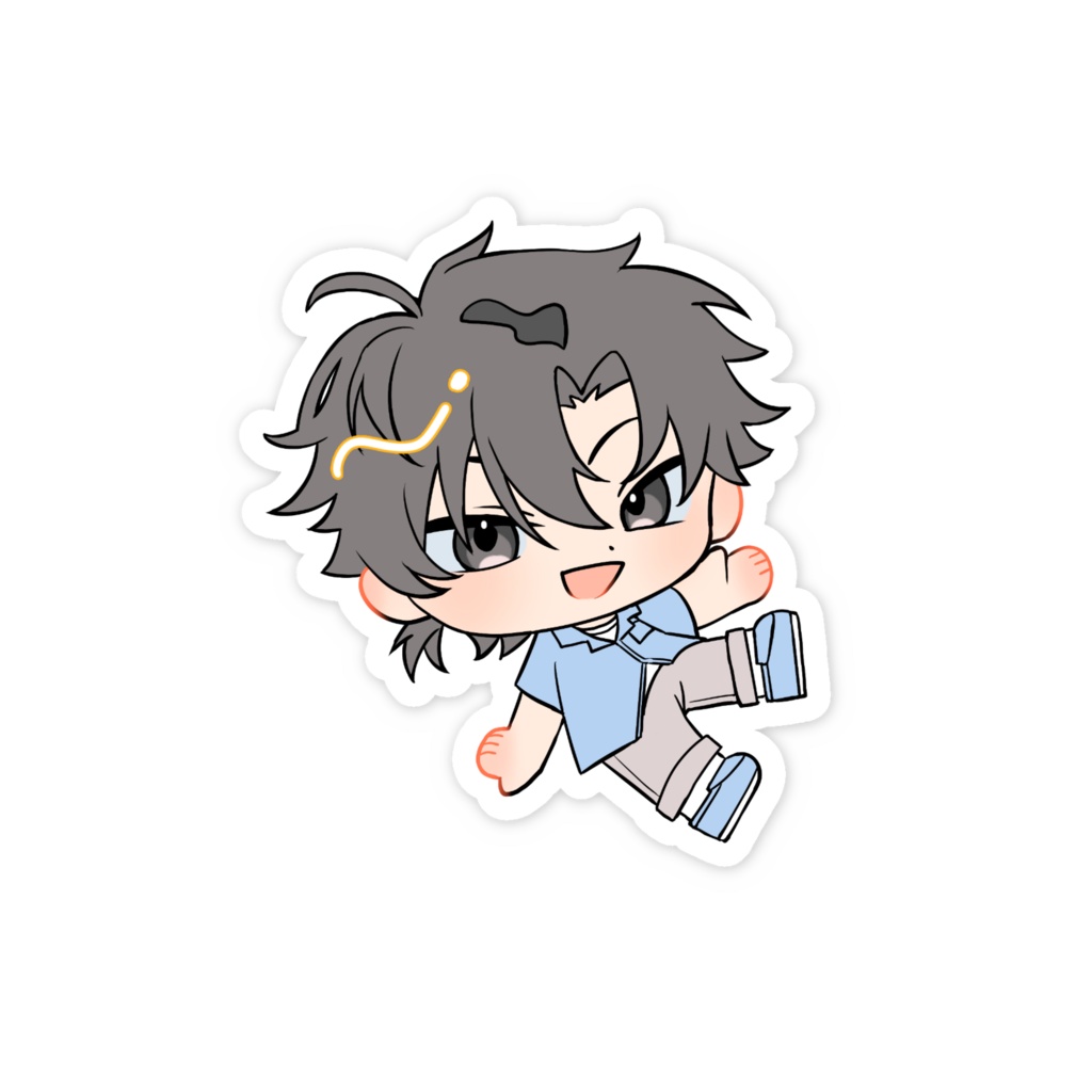 トキ ミニキャラ ステッカー(時光代理人)