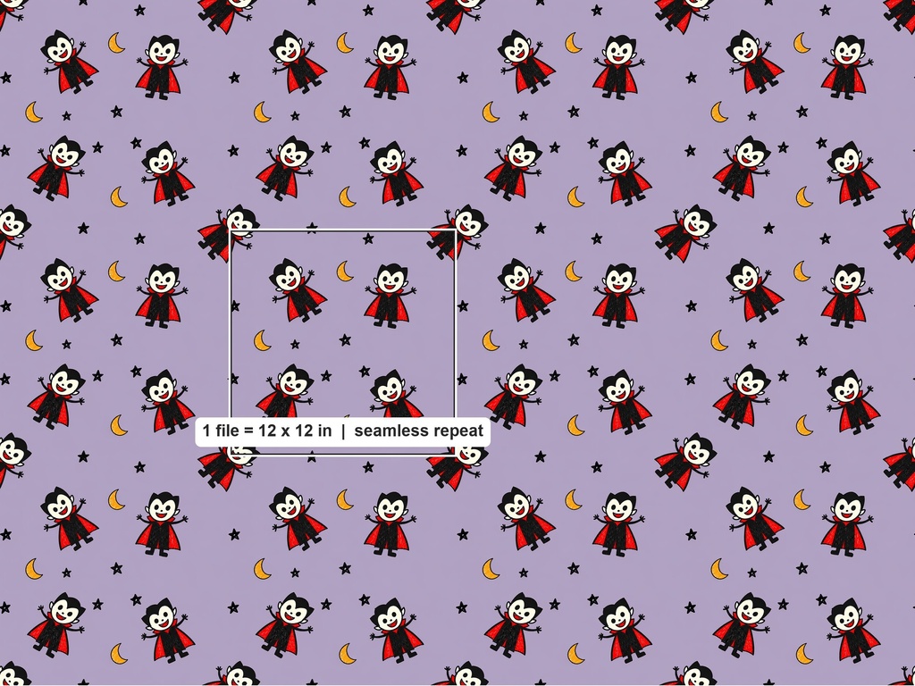 ハロウィン デジタルペーパー12柄|手描き風・シームレス|商用利用可