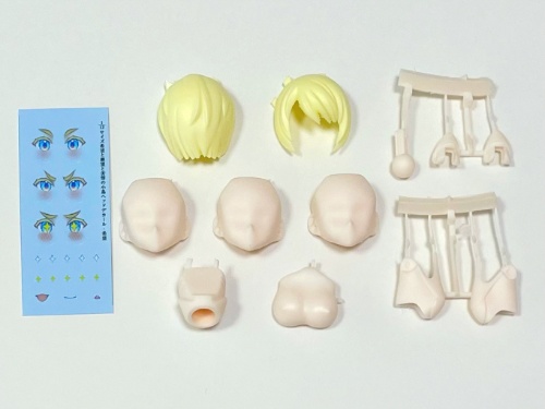 【希望の小鳥】メガミデバイス用 1/12スケールヘッド(デカール付き)