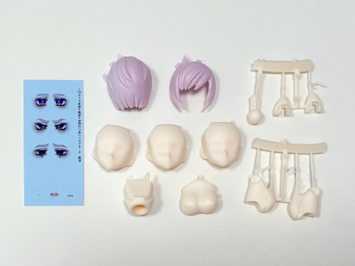 【絶望の小鳥】メガミデバイス用 1/12スケールヘッド(デカール付き)