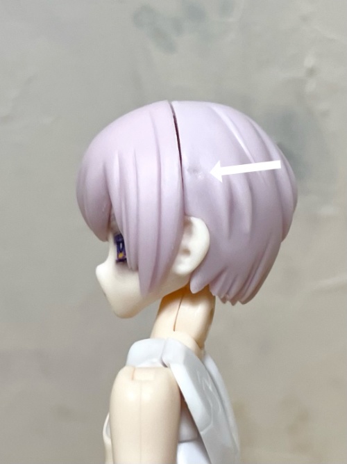 【絶望の小鳥】メガミデバイス用 1/12スケールヘッド(デカール付き)
