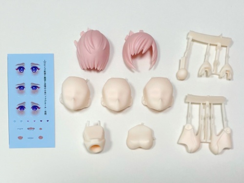 【劣情の小鳥】メガミデバイス用 1/12スケールヘッド(デカール付き