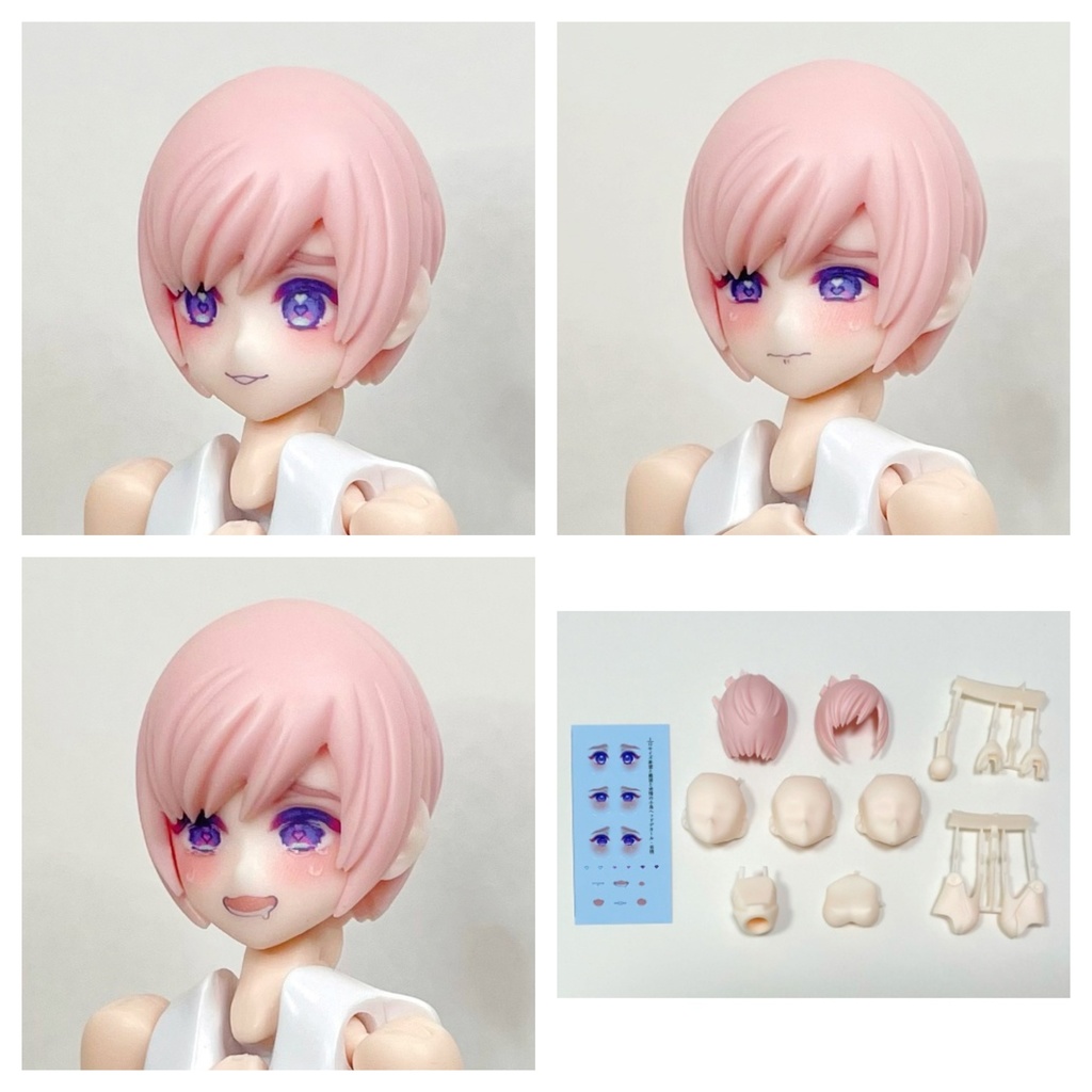 【希望・絶望・劣情の小鳥3種セット】おまけデカール付き