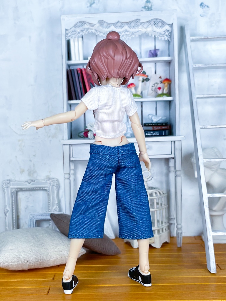 1/12スケール ミニTシャツとハーフパンツのセット