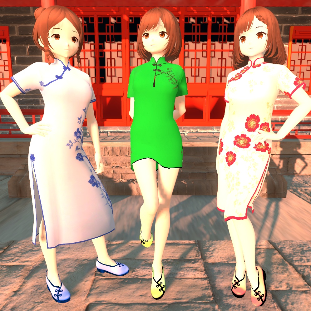 Qipao/Cheongsam/チャイナドレス/旗袍