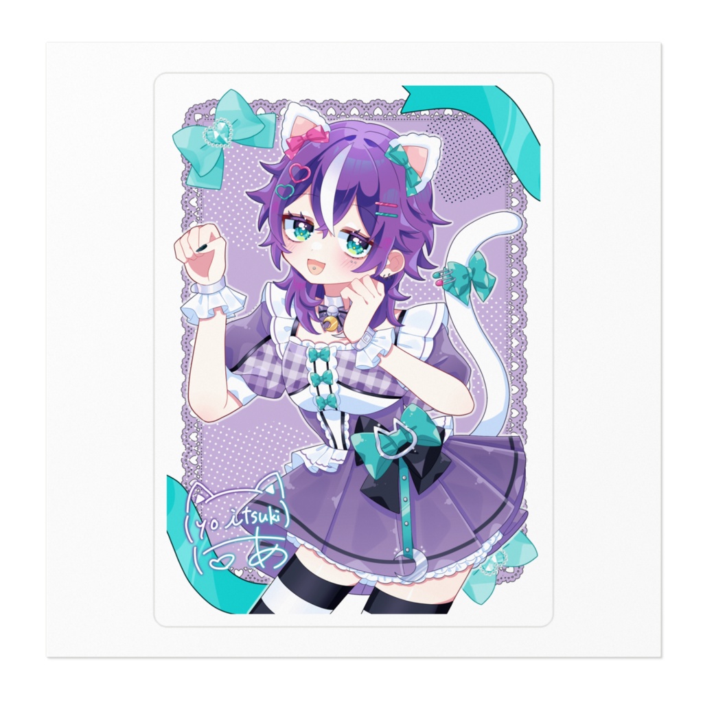 【2025年誕生日】夜衣月にあステッカー