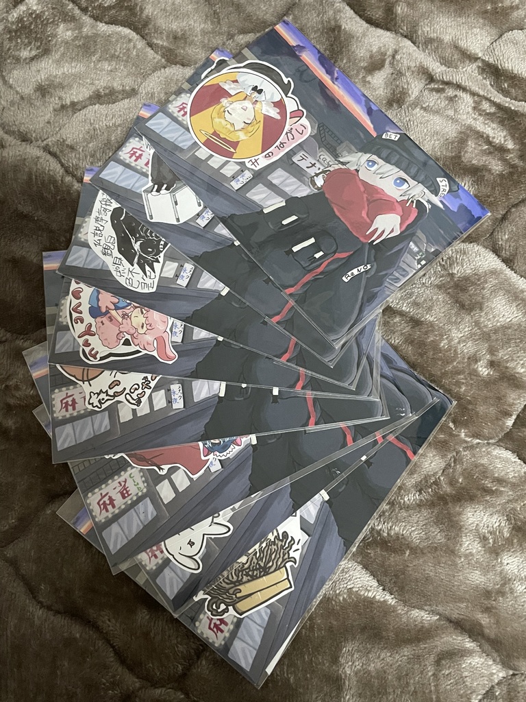 ポスカ&ミニシール2枚　お得セット