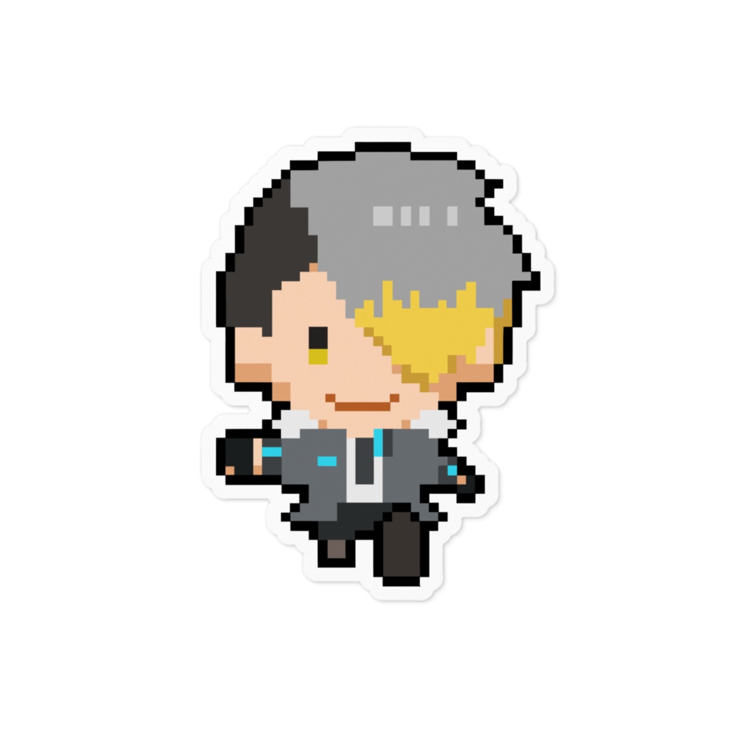 伏田陽祐ドット絵ステッカー