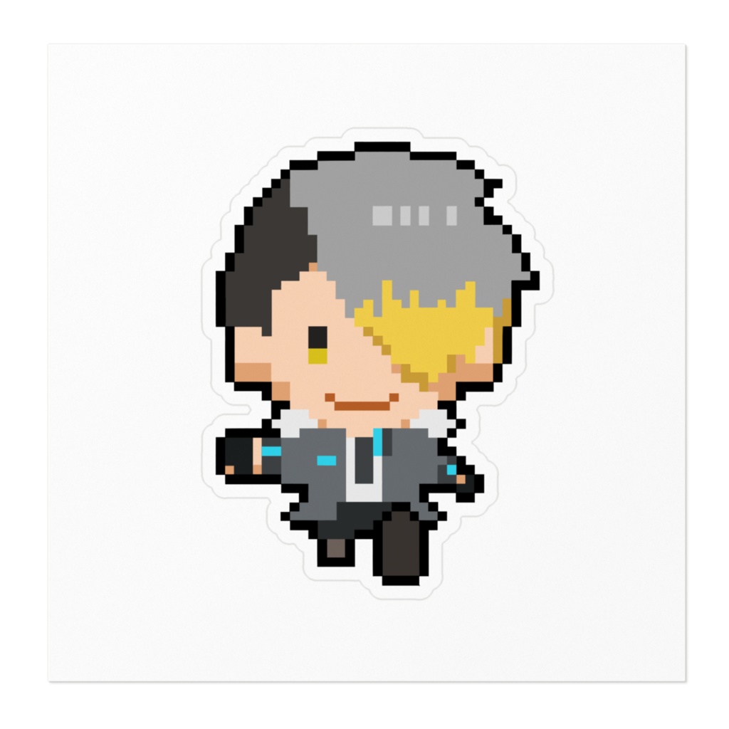 伏田陽祐ドット絵ステッカー