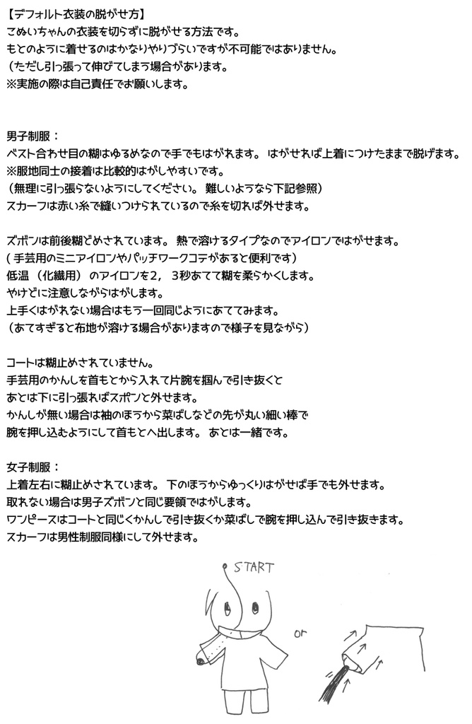 こぬい機体カラーイメージドレスセット(マークザイン)