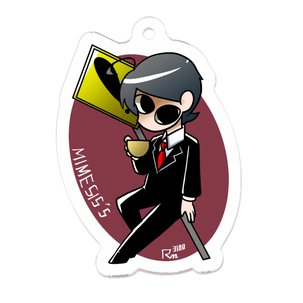 MIMESIS'S アクリルキーホルダー