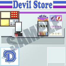 【期間限定配布】PictSQUARE用店舗外観4種