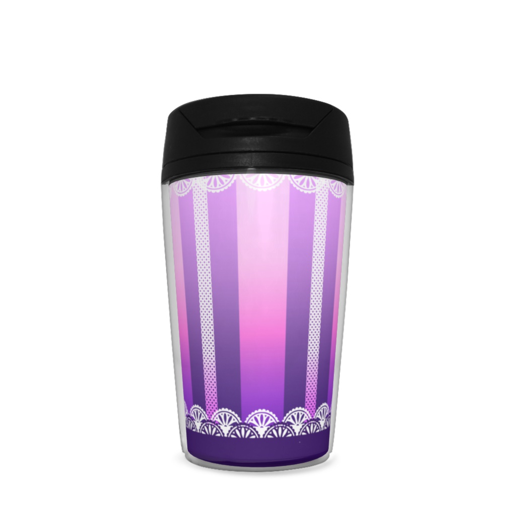 【オリジナル】タンブラー紫